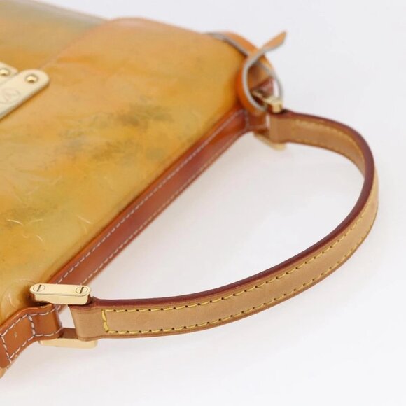 LOUIS VUITTON Monogram Vernis Spring Street Hand Bag Gris - Picture 7 of 14